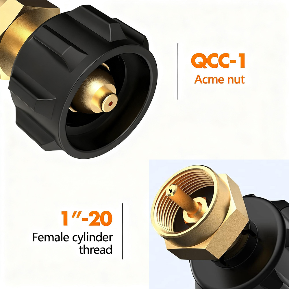 Home Cooking Gas - Adaptador de recarga de propano de