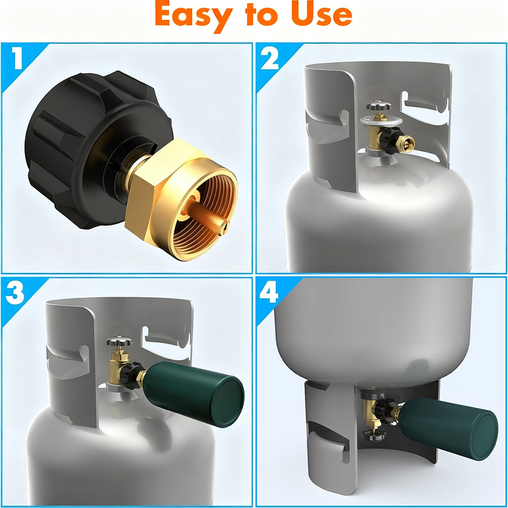 Adaptador de recarga de propan - Home Cooking Gas avaliação e preço