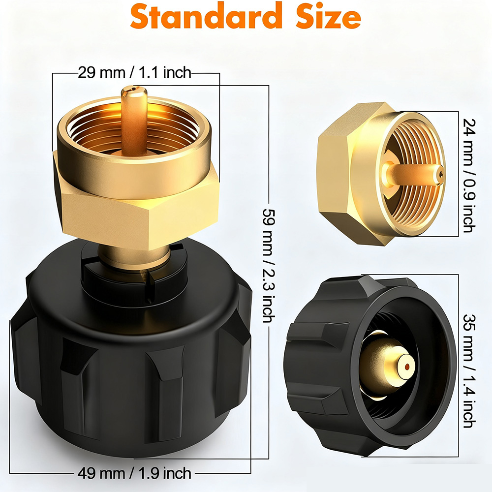 Adaptador de recarga de propan - Home Cooking Gas avaliação e preço
